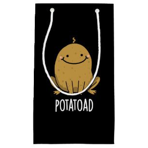 Potatoad Funny Potato Toad Puff Dark BG Kleine Geschenktüte