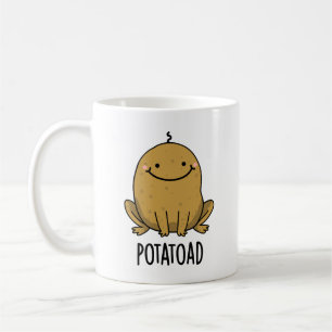 Potatoad Funny Potato Toad Puff Kaffeetasse