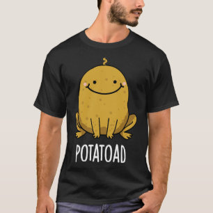 Potatoad Funny Potato Toad Puff T-Shirt