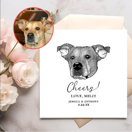 Potcake Dog Personalisiert Cheers Napkins Serviette