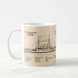 Potemkin - Pläne für Schiffskonzepte SD Kaffeetasse