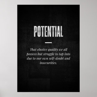 Potenzial Poster