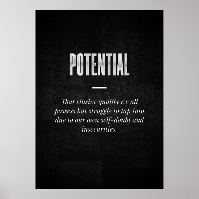 Potenzial Poster (Vorne)
