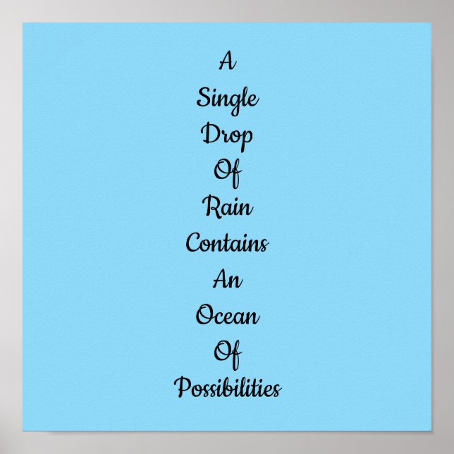 Potenzieller Druck, Werteplakatpapier (Matte) Poster (Vorne)