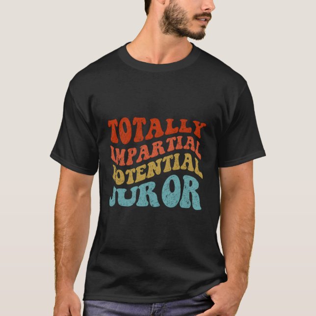 Potenzieller Juror völlig implizit T-Shirt (Vorderseite)