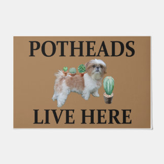 Potheads Live Here, Dog Lover Havanese Fußmatte