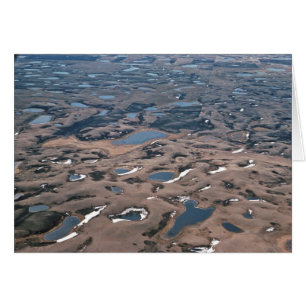 Potholen in Feuchtgebieten (Aerials)