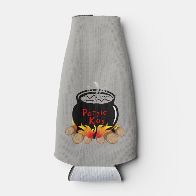 Potijie Kos Bierflasche Flaschenkühler (Vorderseite)