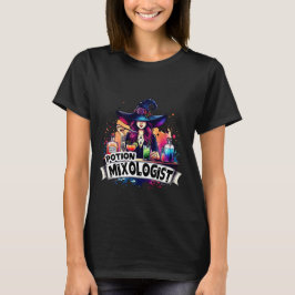 "Potion Mixologist Witch – Halloween Magic T-Shirt