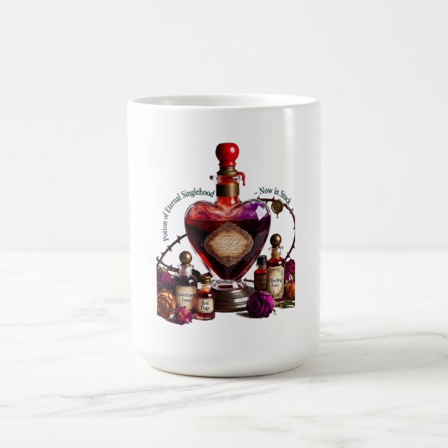 Potion of Eternal Singlehood T-Shirt  Kaffeetasse (Mittel)
