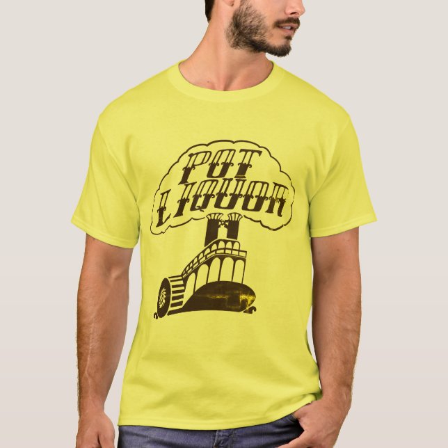 Potliquor Riverboat  T-Shirt (Vorderseite)