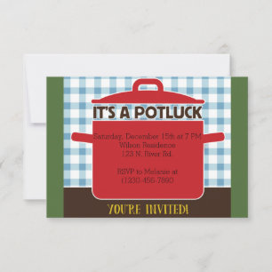 Potluck Einladung