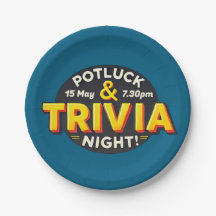 Potluck Trivia Night Party trifft sich