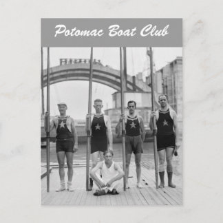 Potomac Boat Club Crew, 1921 Postkarte