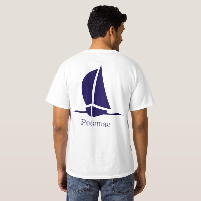 Potomac-Boot T-Shirt (Schwarz voll)