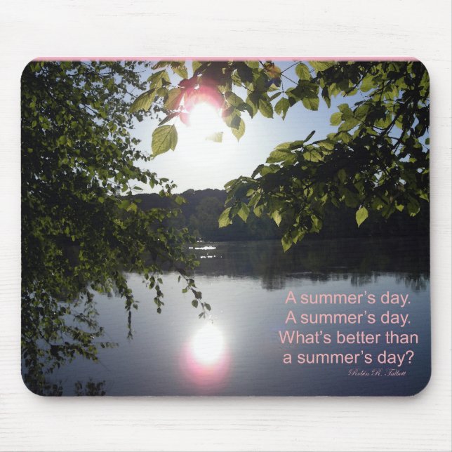 Potomac-Sommer-Tag Mousepad (Vorne)