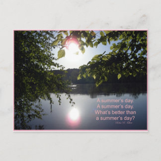 Potomac Summer Day Postkarte