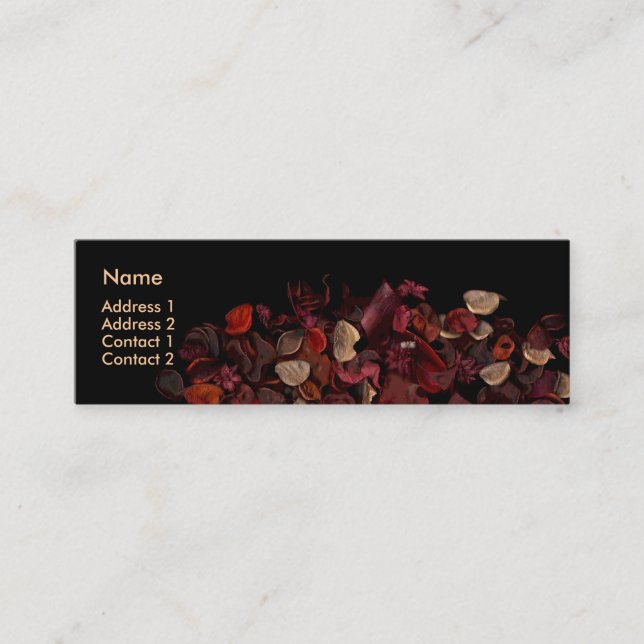 Potpourri (3) mini visitenkarte (Vorderseite)