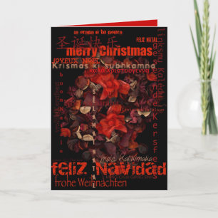 Potpourri World Xmas International Greinings Card Feiertagskarte