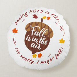 Pots Fall Thema Rundkissen Rundes Kissen