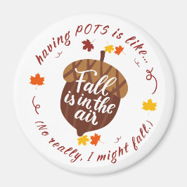 Pots Fall Theme Magnet