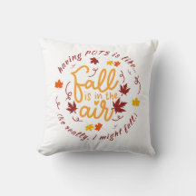 Pots Fall Theme Throw Kissen