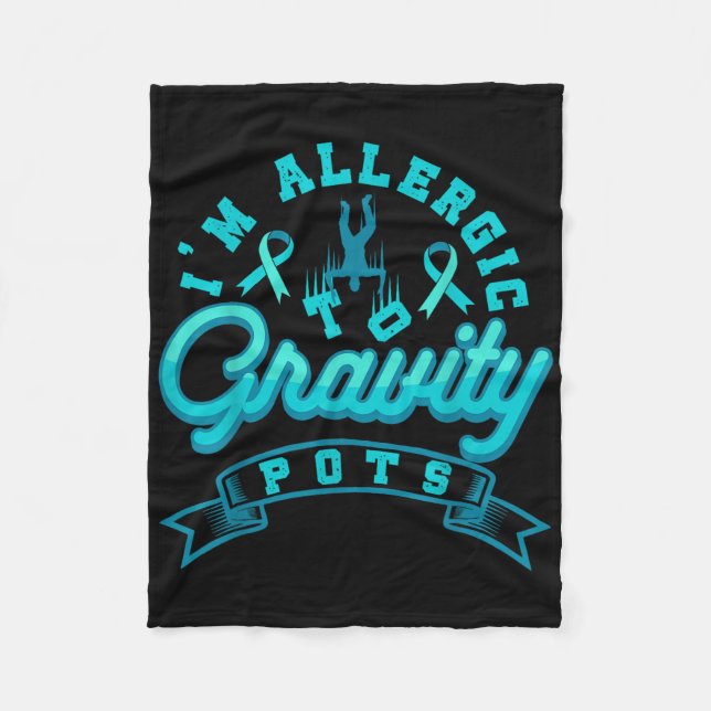 Pots Syndrom Dysautonomie Bewusstsein Dysautonomie Fleecedecke (Vorderseite)