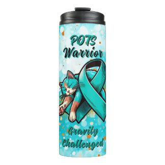 POTS Warrior | Dysautonomie Thermosbecher
