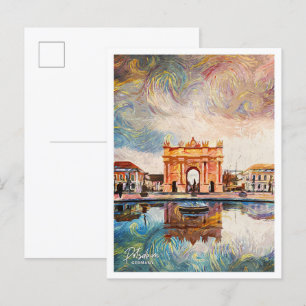 Potsdam Deutschland Schöne Ölstadt Postkarte