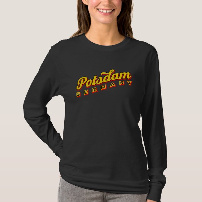 Potsdam Deutschland T-Shirt (Vorderseite)