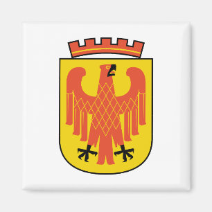 Potsdam Flagge Stadt Deutschland Symbol Emblem Magnet