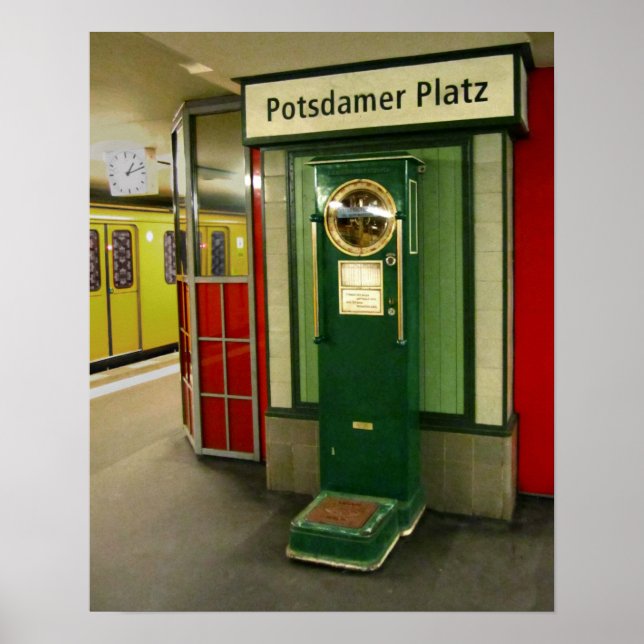 Potsdamer Platz Poster (Vorne)