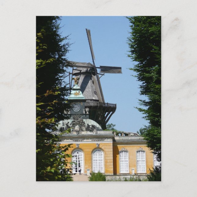 Potsdam's Windmill Postkarte (Vorderseite)