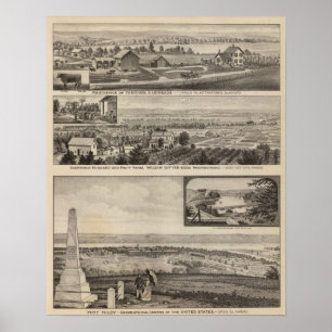 Pottawatomie County Bauernhof, Junction City, Poster