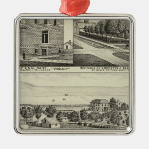 Pottawatomie, Kansas Ornament Aus Metall