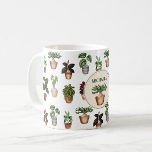 Potted Pflanze Terracotta Pots Name Kaffeetasse