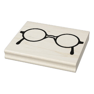 Potter-Brille Gummi-Stempel Gummistempel