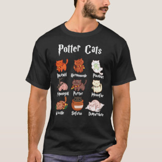 Potter Cats Harry Pawter Classic T - Shirt