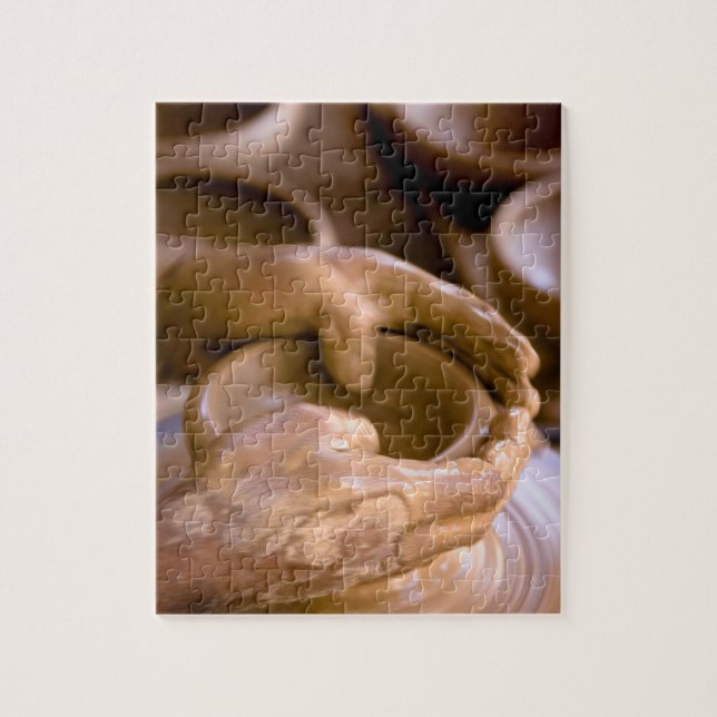 Potter-Hand Puzzle (Vertikal)