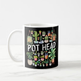 Potter Pflanze Kaffeetasse