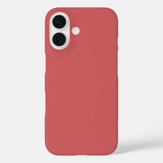 Pottery Clay Red Case-Mate iPhone Hülle (Rückseite)