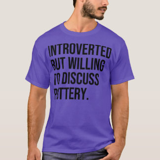 Pottery Funny Introvertierte Potter Sprichwort T-Shirt