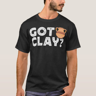 Pottery Love Ceramicist Throwing Clay Art Ceramic T-Shirt
