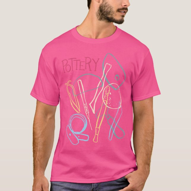 Pottery Tools T-Shirt (Vorderseite)