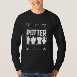 Potterzeit Clay Potter Keramik 5 T-Shirt