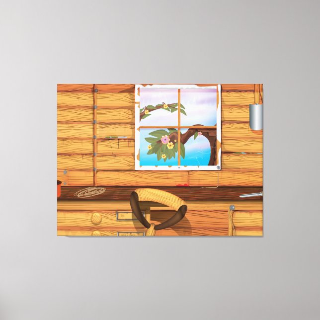 Potting Shed Leinwanddruck (Vorderseite)