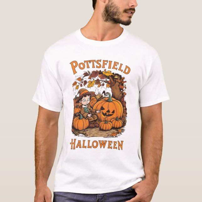 Pottsfield - Halloween T-Shirt (Vorderseite)
