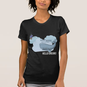 Pottwal und Schüssel Petunien T-Shirt