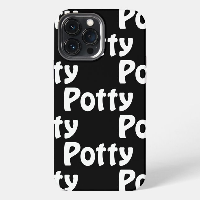 Potty Case-Mate iPhone-Hülle iPhone Hülle (Rückseite)