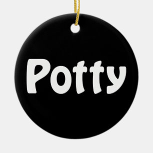 Potty Keramik Ornament